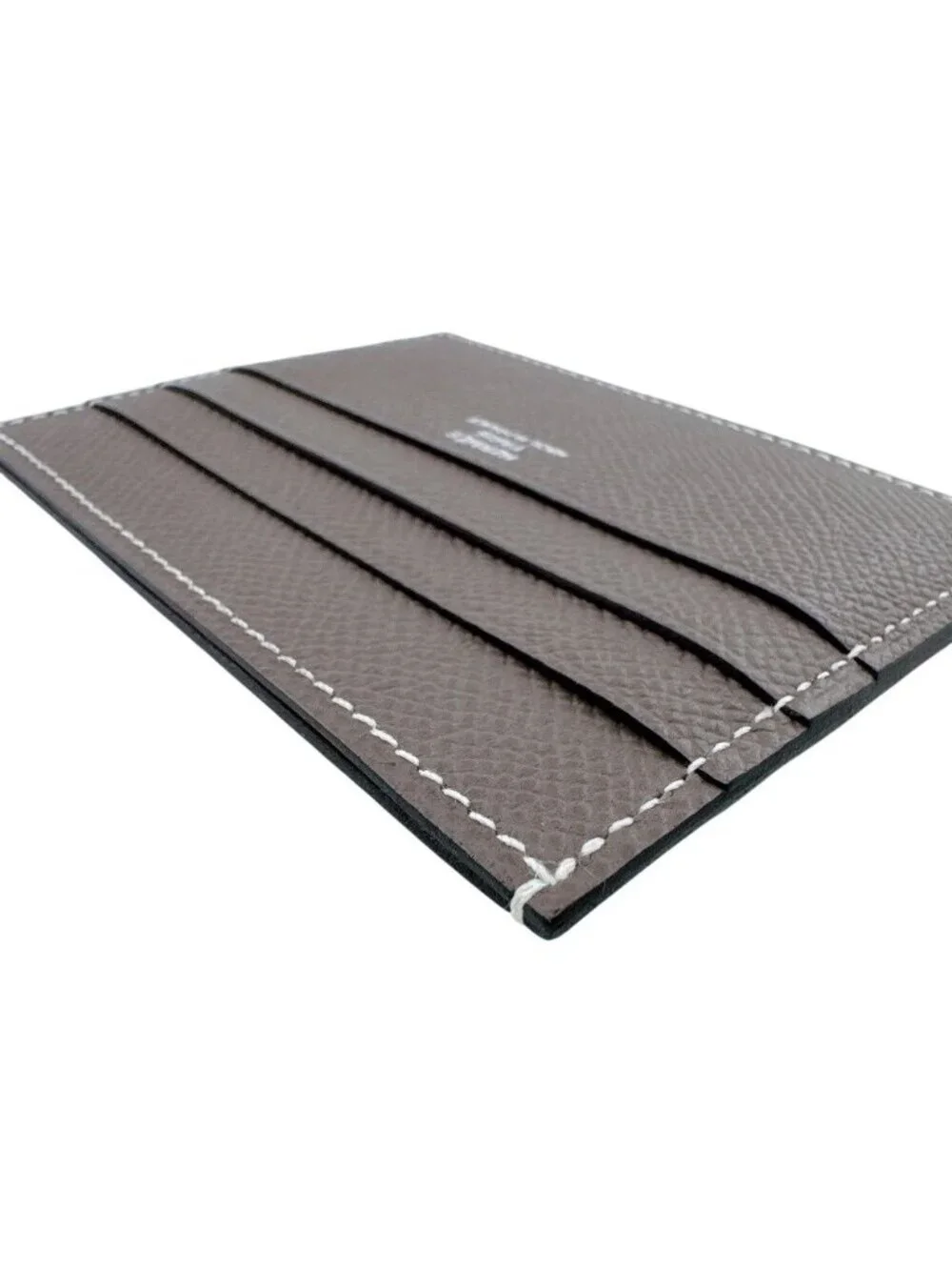 Hermes Etoupe Series Card Case